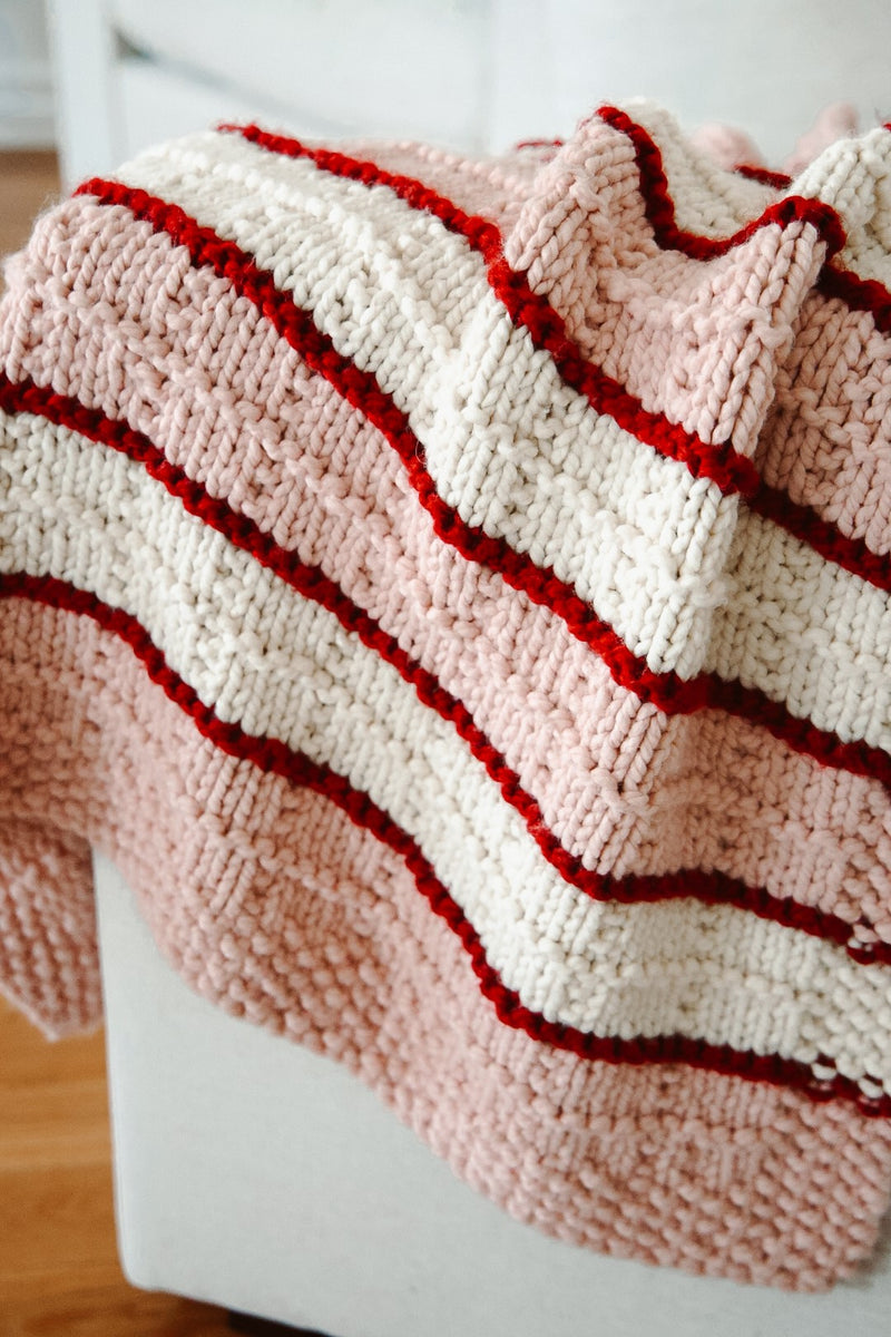Knit Kit - Snowberry Blanket – Lion Brand Yarn