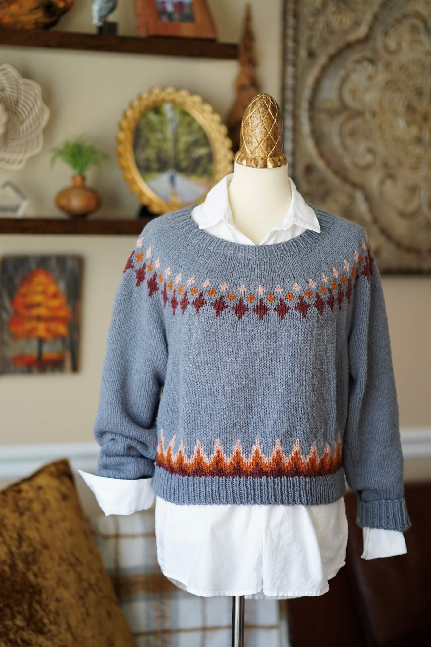 Knit Kit - Hearthside Sweater – Lion Brand Yarn