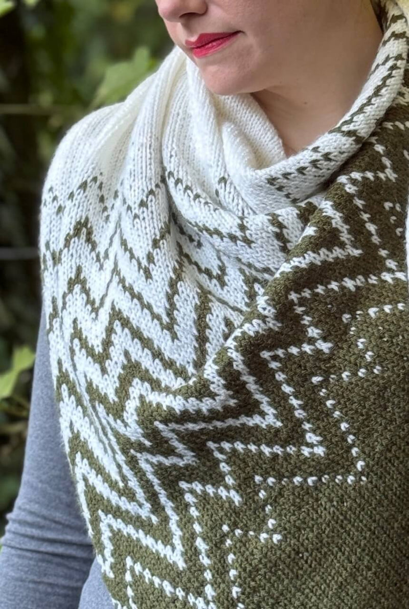 Knit Kit - Mountain Vector – Lion Brand Yarn