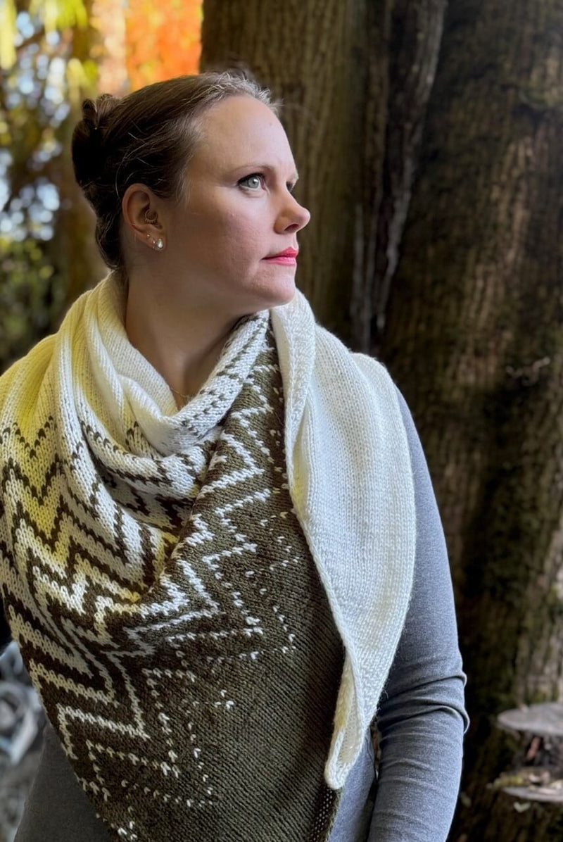 Knit Kit - Mountain Vector – Lion Brand Yarn