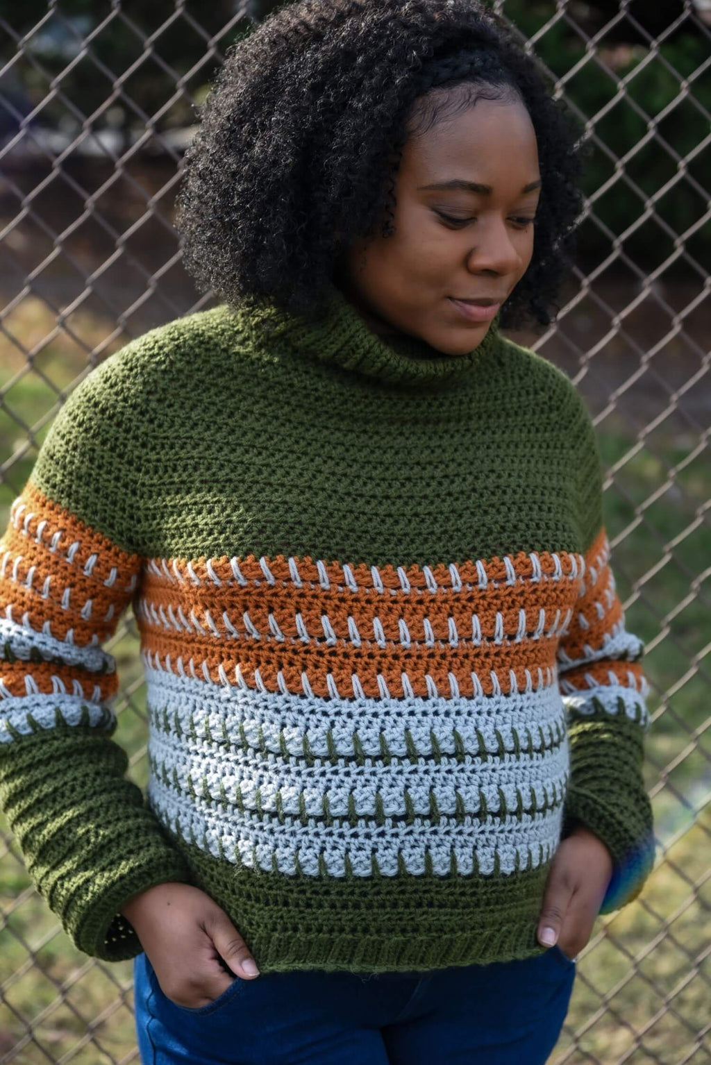 Crochet Kit - Cabin Fever Turtleneck – Lion Brand Yarn