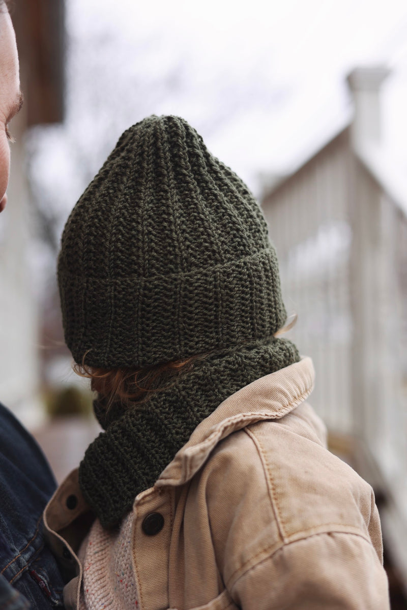 Knit Kit - Trailway Hat + Cowl Set – Lion Brand Yarn