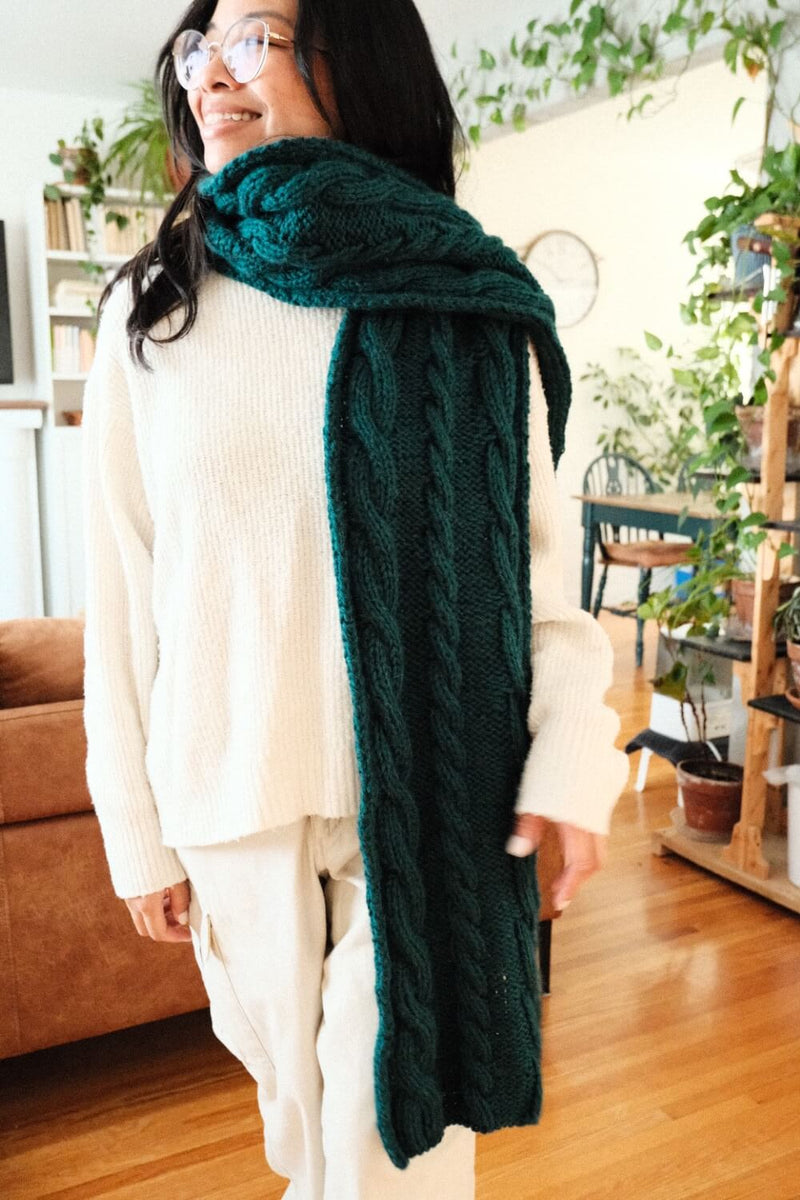 Knit Kit - Rowan Scarf (Knit) – Lion Brand Yarn