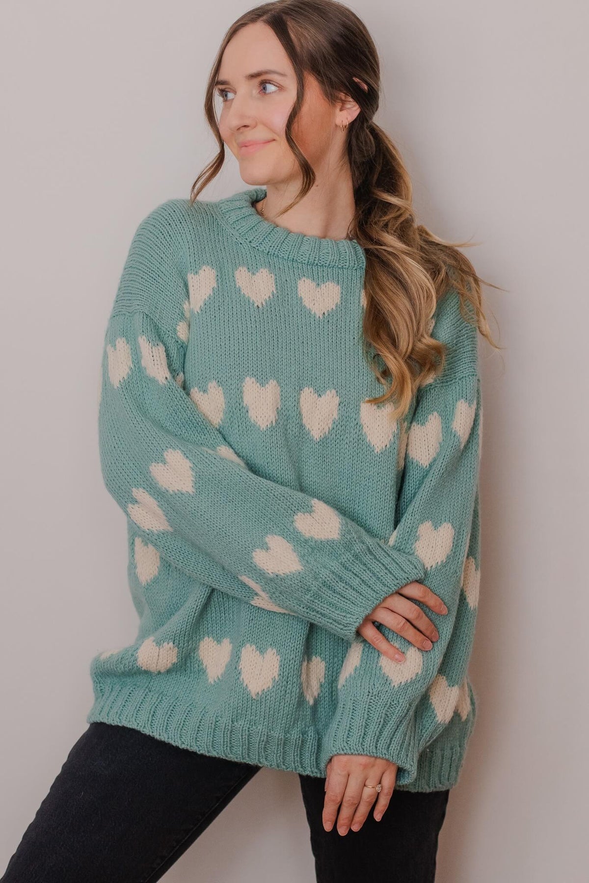 Knit Kit - Sweet On You Sweater – Lion Brand Yarn