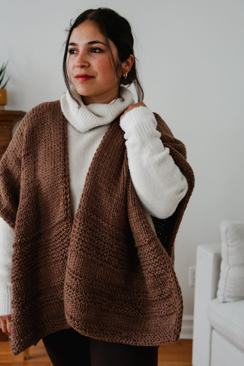 Knit Kit - Alpine Cape – Lion Brand Yarn