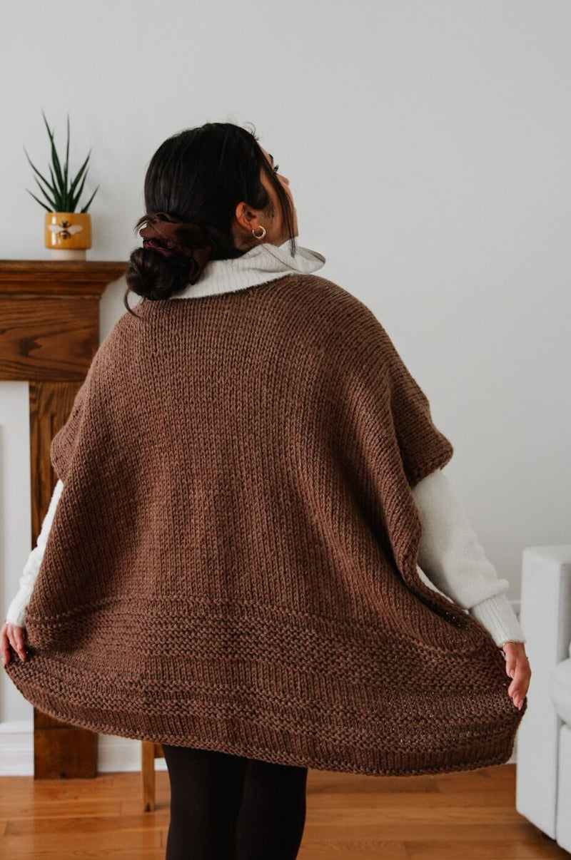 Knit Kit - Alpine Cape – Lion Brand Yarn