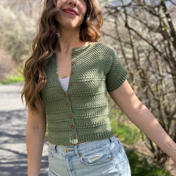 Crochet Kit - Garden Glow Cardigan – Lion Brand Yarn