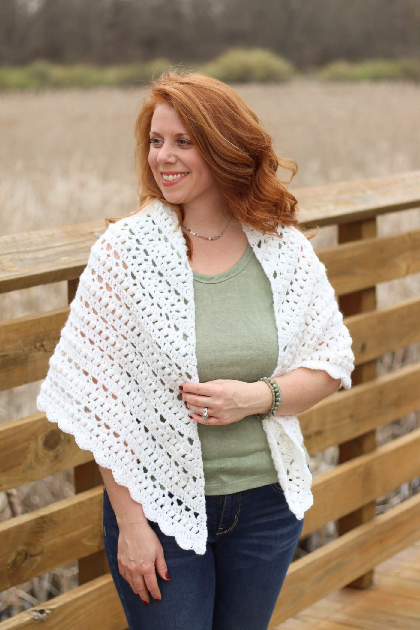 Crochet Kit - Heirloom Serenity Shawl – Lion Brand Yarn
