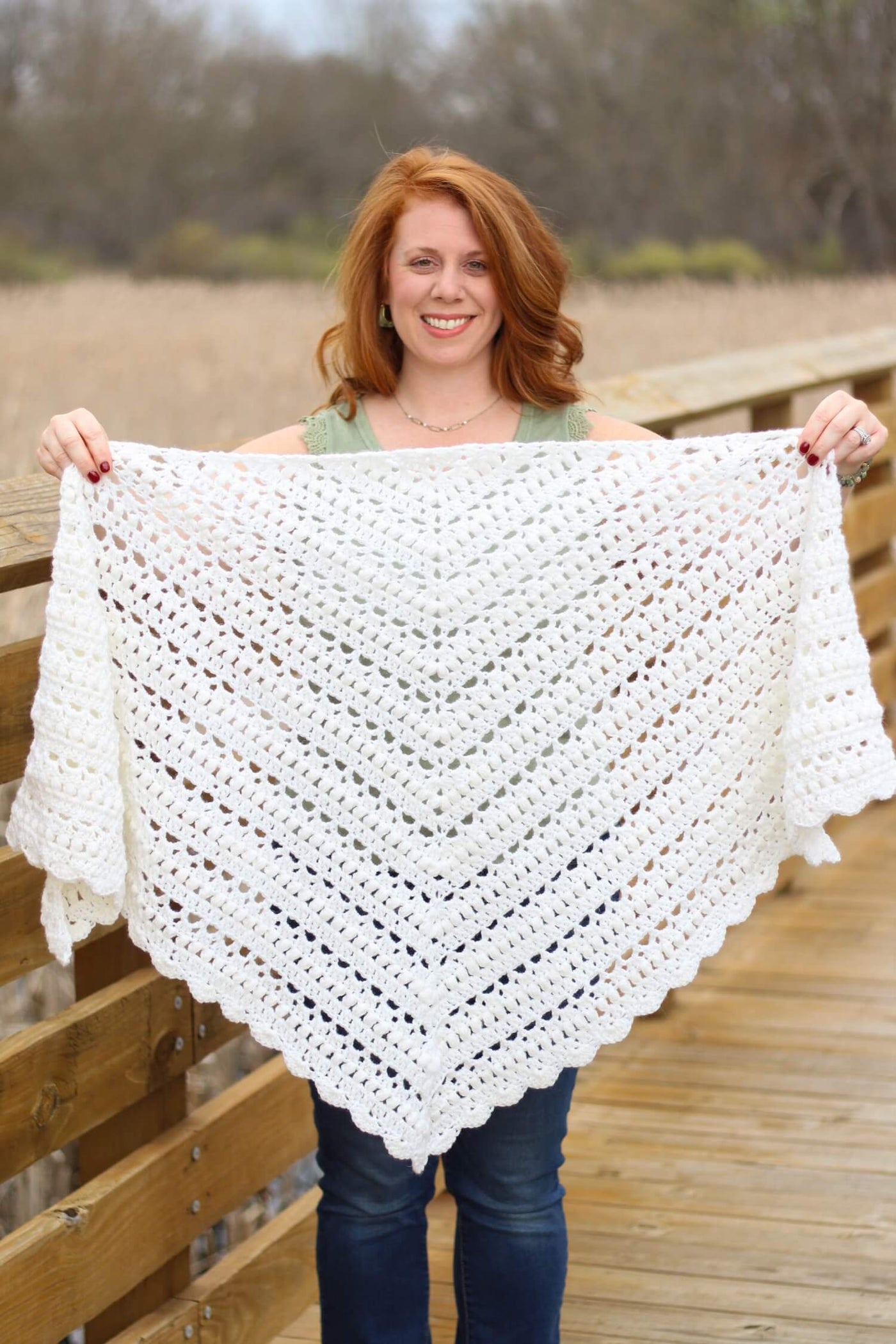 Crochet Kit - Heirloom Serenity Shawl – Lion Brand Yarn