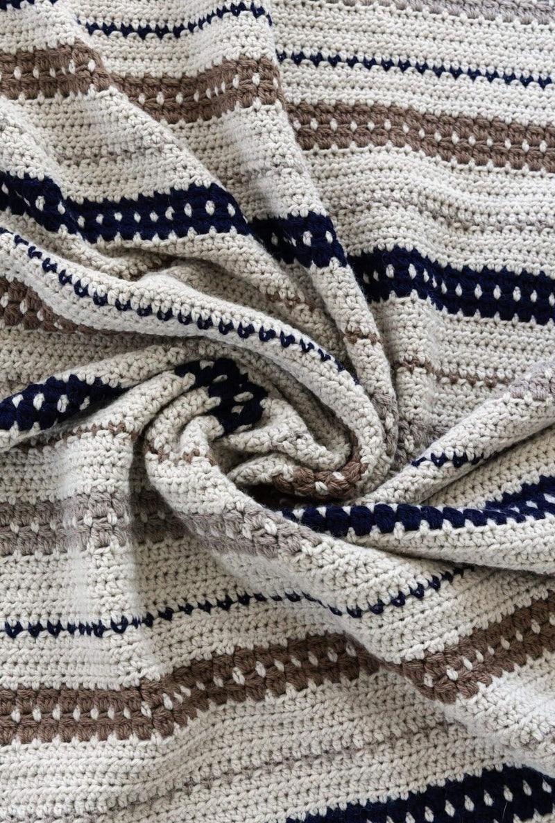 Crochet Kit - William Blanket (Worsted) – Lion Brand Yarn