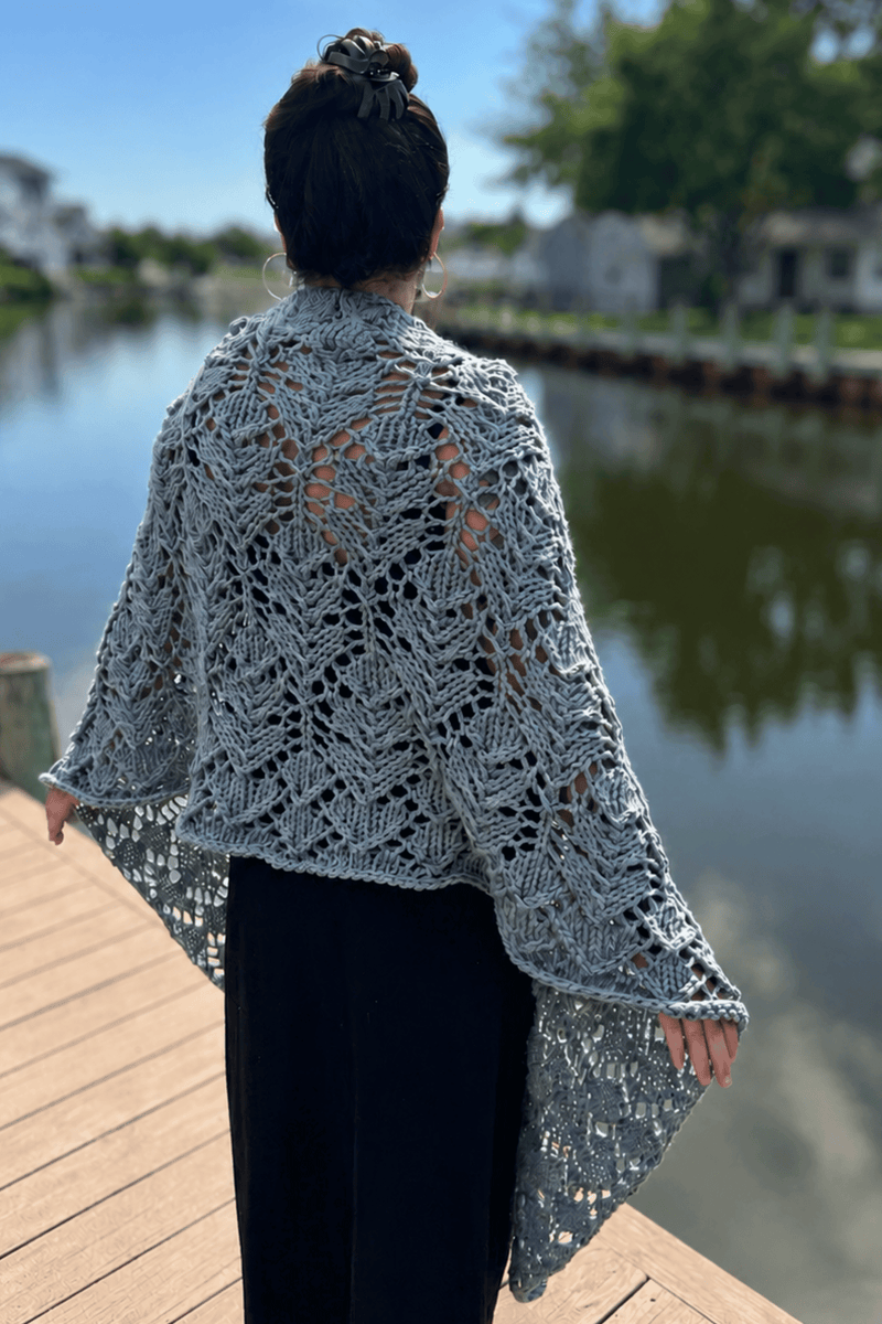 Knit Kit - Breakwater Shawl – Lion Brand Yarn