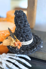 LBY112 Decorative Halloween Witch Hats - Set of 3 - 3 thumbnail