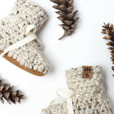 Crochet Boots Worn With Pine Cones thumbnail