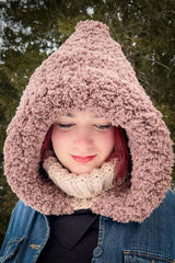 Woman in hooded cowl thumbnail