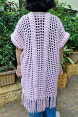 Rosebud Mist Ruana (Crochet) thumbnail