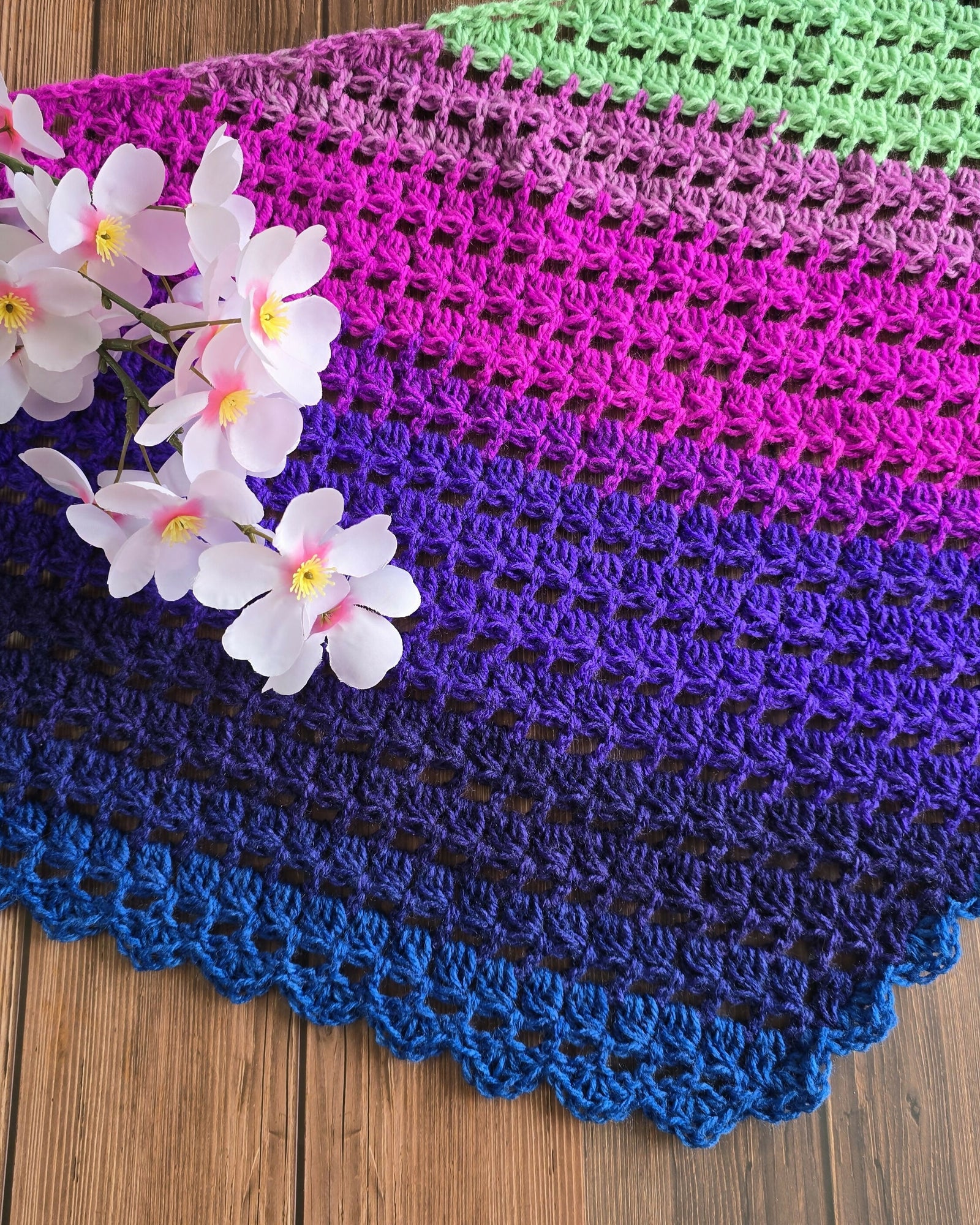Hopscotch Scarf (Crochet) – Lion Brand Yarn