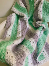 striped baby blanket thumbnail