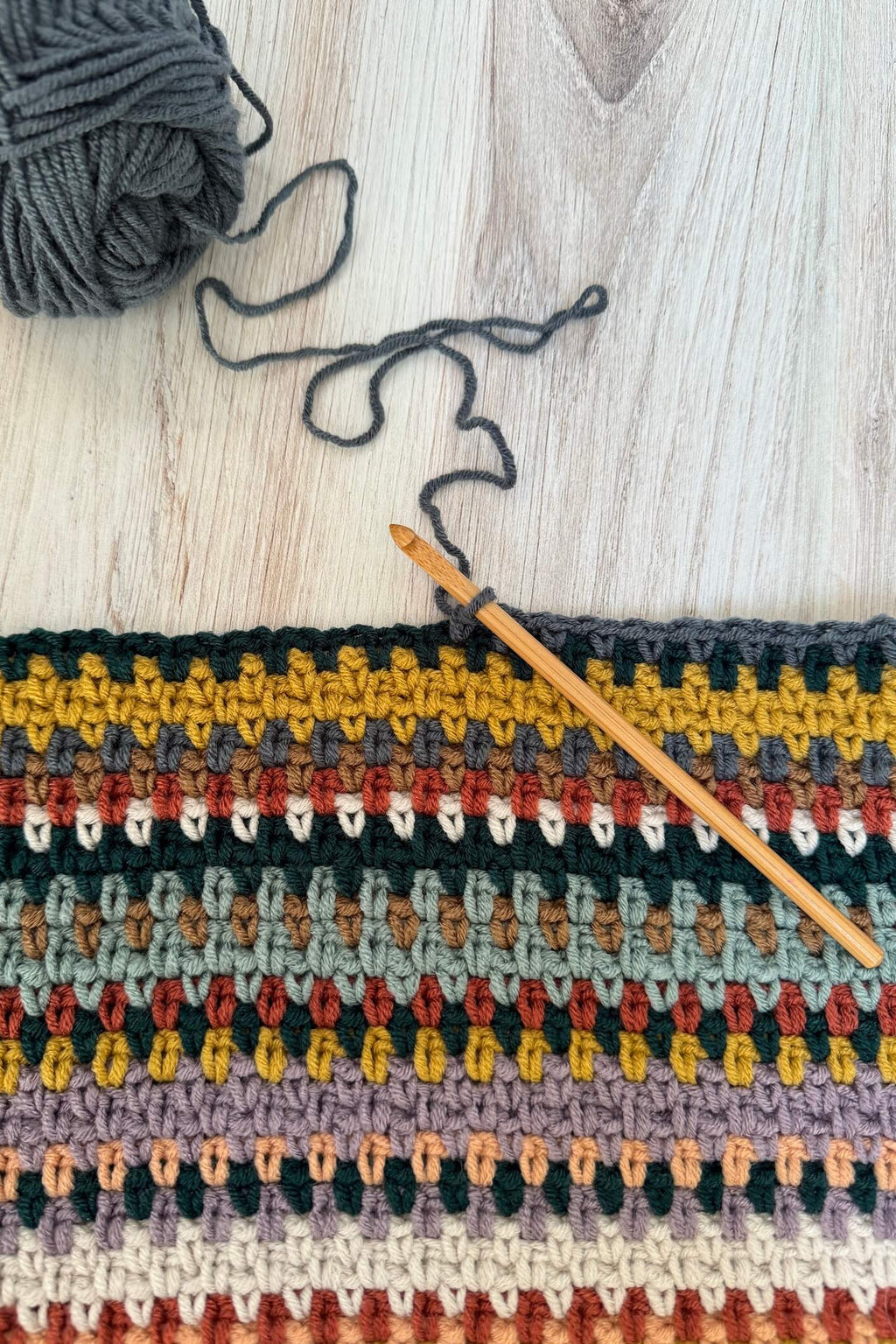 Crochet Mood Blanket 2024 - Main Image