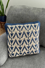 Peaks & Pillars Mosaic Pillow (Crochet) thumbnail