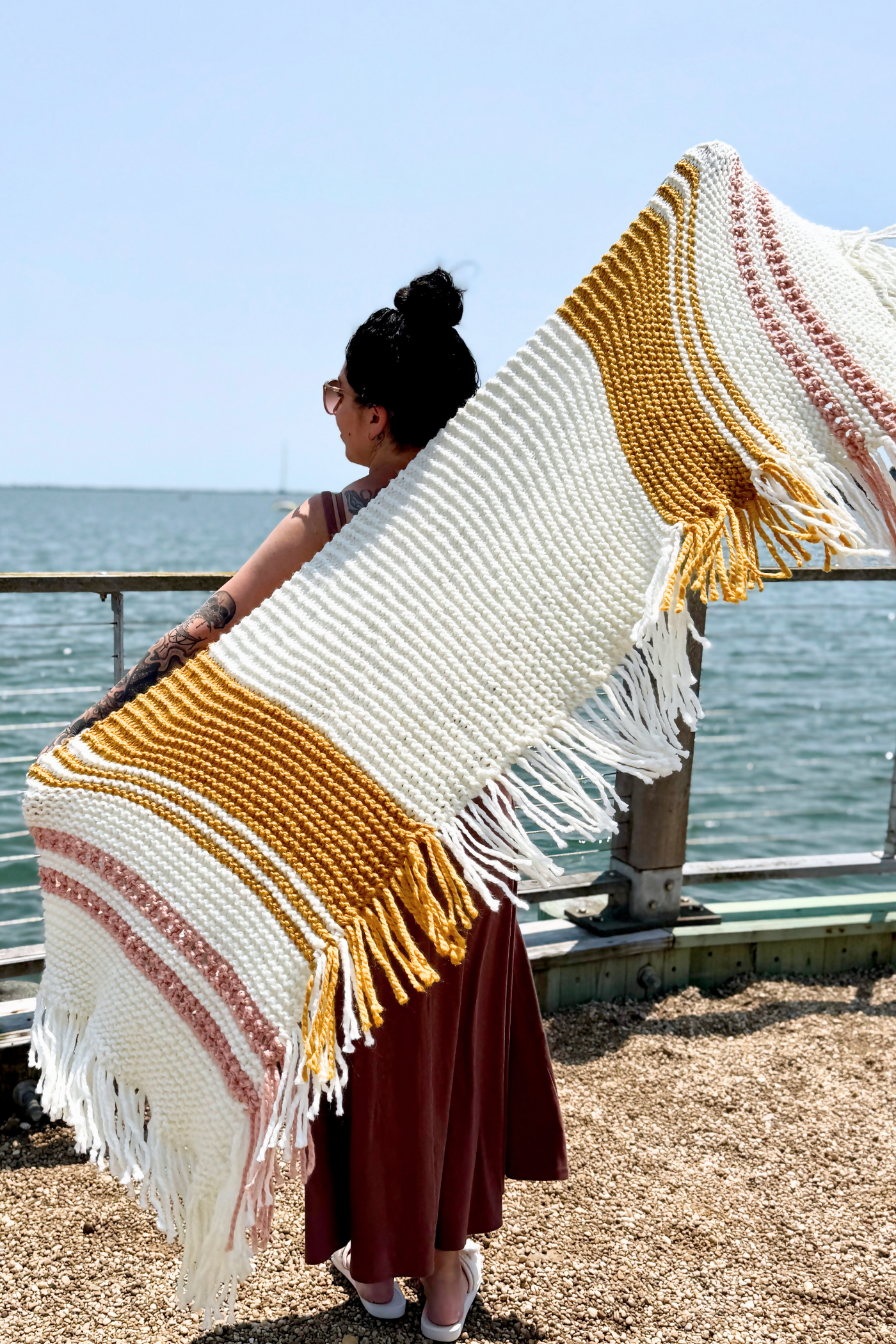 Tuscala Wrap (Knit) – Lion Brand Yarn