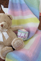 Radiant Pastels Baby Blankets: A Two-Pattern Bundle (Crochet) thumbnail