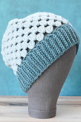 Julietta Bottom-Up Granny Stitch Slouch by Underground Crafter for Lion Brand 3 thumbnail