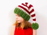 Knitted Hat Worn By A Girl thumbnail