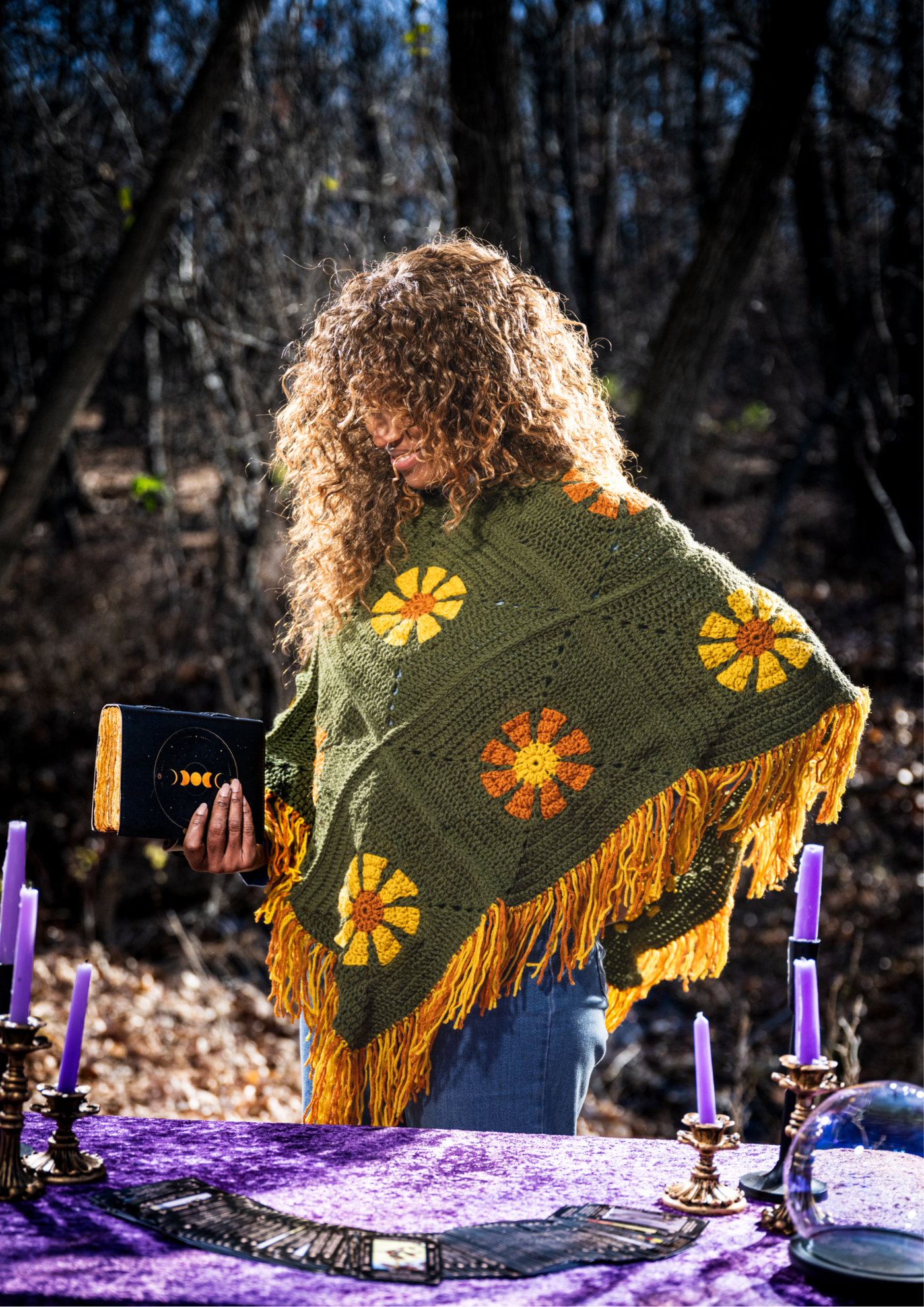 Crochet Kit - Free Spirit Poncho – Lion Brand Yarn