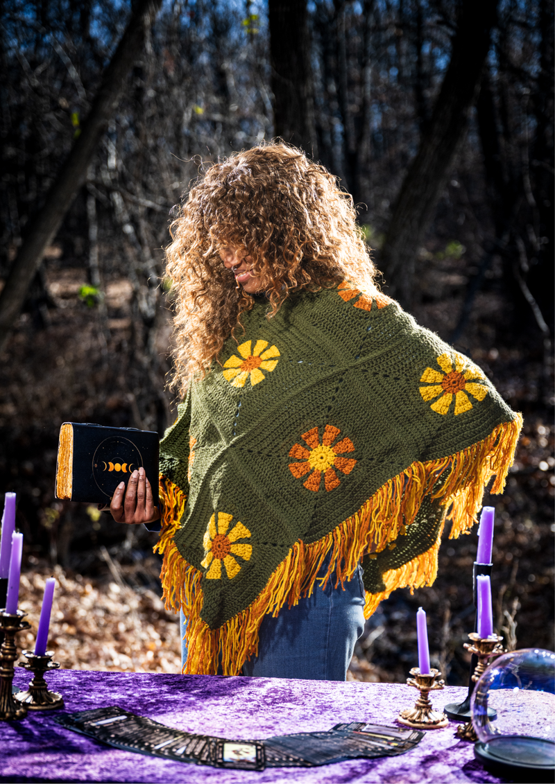 Crochet Kit - Free Spirit Poncho – Lion Brand Yarn