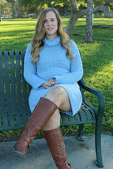 Crochet Sweater Worn By A Woman thumbnail