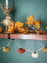 Crochet Mini Pumpkin Garland (Crochet) thumbnail