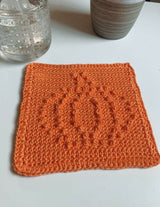 The Autumn Pumpkin Dishcloth (Crochet) thumbnail