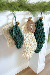 LBY098 Crochet Puff Stitch Stocking - 4 thumbnail