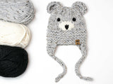 Knitted Hat With Yarns thumbnail