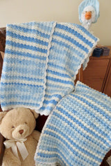 striped baby blanket thumbnail