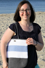 Crochet Tote Held By A Woman thumbnail