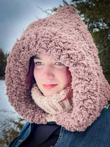 Woman in hooded cowl thumbnail