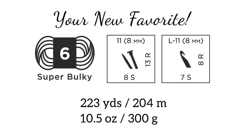 Cover Story Favorite Blanket Yarn Basic Info