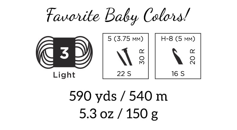 Mandala® Baby Yarn Basic Info