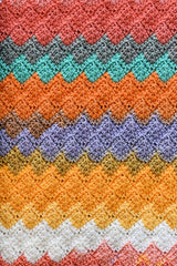 Crochet Blanket Close Up  thumbnail