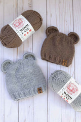 Wool Bear Ears Hat (Knit) thumbnail