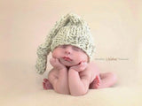 Knitted Hat Worn By A Baby thumbnail