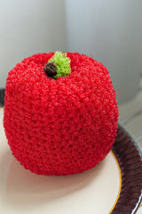Red Crochet Apple (Crochet) thumbnail