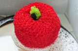 Red Crochet Apple (Crochet) thumbnail