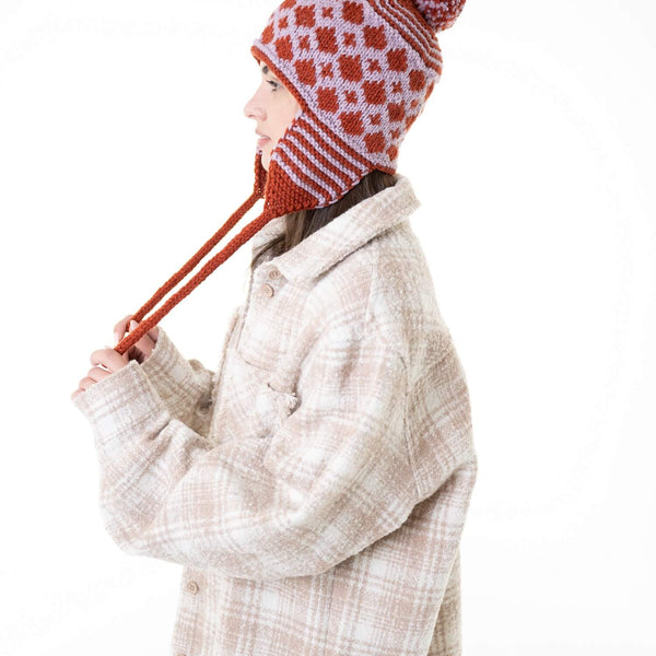 Earflap Hat (Knit) – Lion Brand Yarn