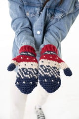Chalet Mittens (Crochet) thumbnail