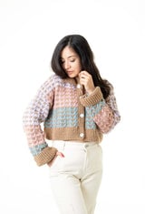 Cropped Cable Cardi (Knit) thumbnail
