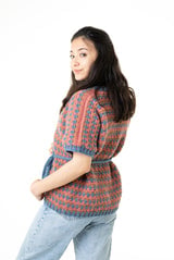 Belted Ruana Top (Knit) thumbnail