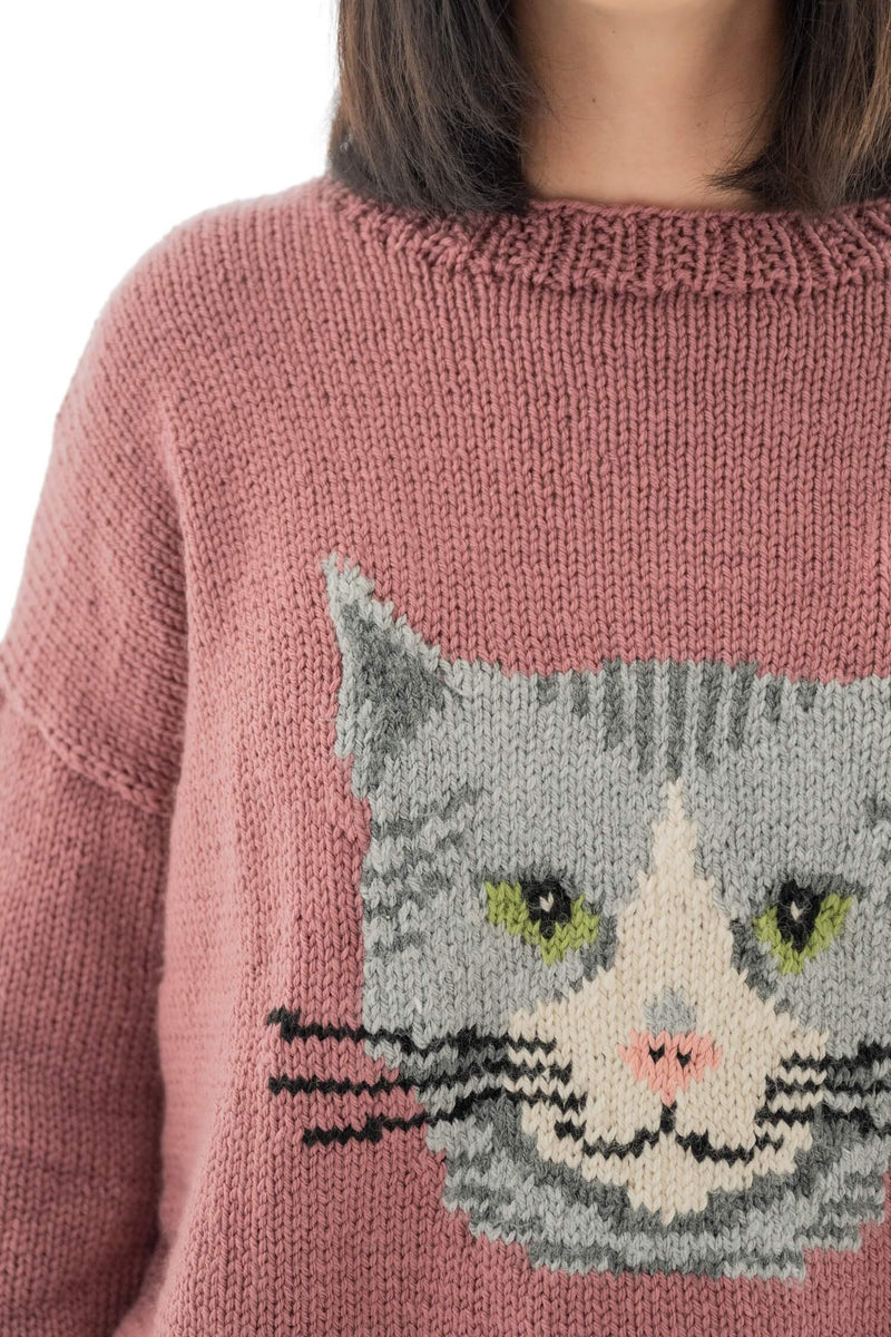 Cat Pullover (Knit)