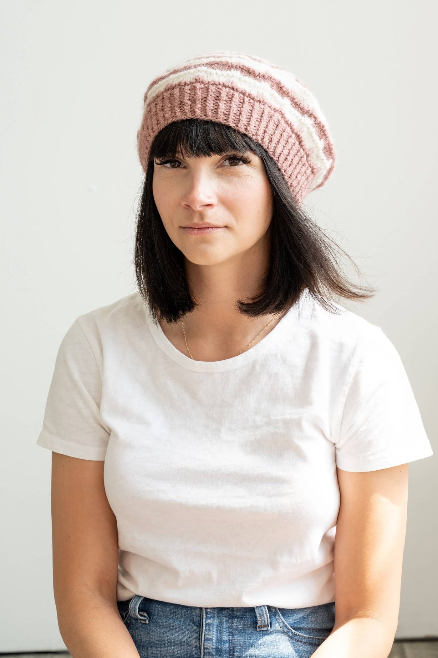 Bloomfield Beret (Knit) – Lion Brand Yarn
